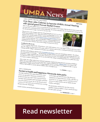 UMRA Newsletter