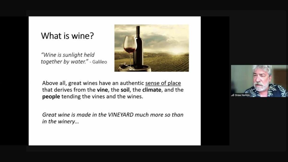 what is wine presentation slide