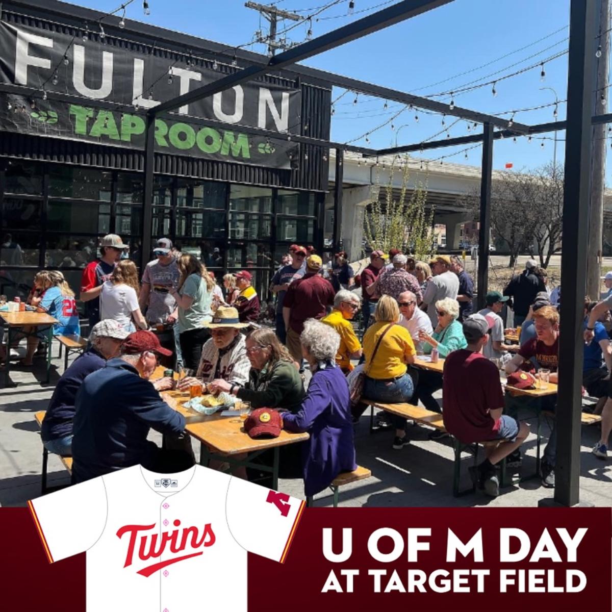 U of M Day at Target Field, pre-game at Fulton Taproom