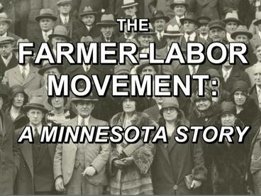 The Farmer-Labor Movement, cropped