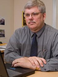 Purdue University retiree Scott Ksander enjoys communicating about information technology.