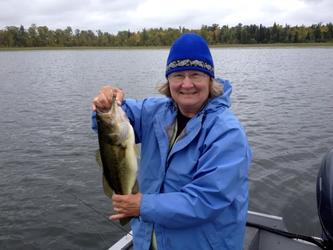 Cathrine Wambach, fishing