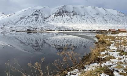 The town of Ólafsfjördur in northern Iceland. Photo by Kate Maple