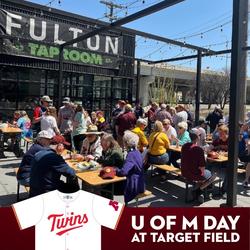 U of M Day at Target Field, pre-game at Fulton Taproom